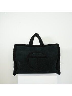 Telfar X UGG Black Large Shopping Bag